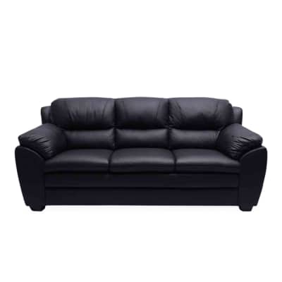 Gambar Informa Ziva Sofa Kulit 3 Seater - Hitam