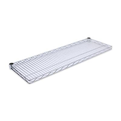 Gambar Krisbow Rak Kawat Wire Half Shelf 90x30x4 Cm - Silver