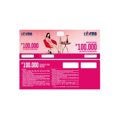 Gambar Voucher Informa Rp. 100.000