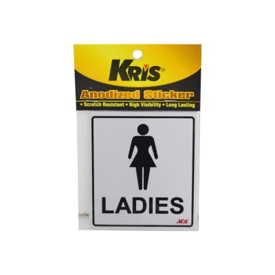 Gambar Kris Stiker Anodized Ladies 9x10 Cm