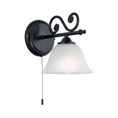 Gambar Eglo Murcia Lampu Dinding - Hitam