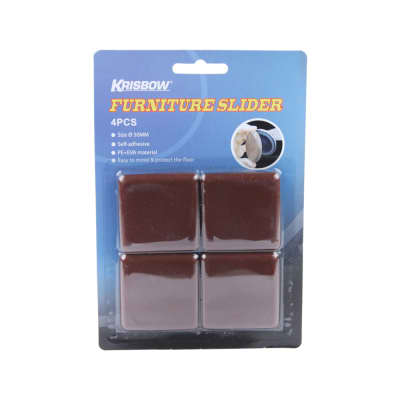 Gambar Alas Kaki Furniture 5 Cm 4 Pcs - Cokelat