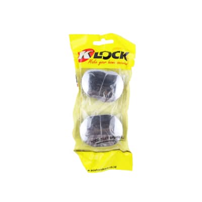 Gambar K-lock Glass Clip To Glass 6-8 Mm 4 Pcs