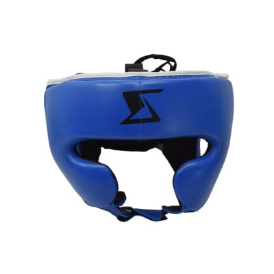 Gambar Head Guard Boxing Classic Size M - Biru