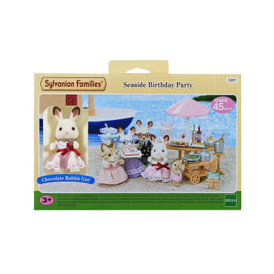 Gambar Sylvanian Families Set Boneka Hewan Seaside Birthday Party