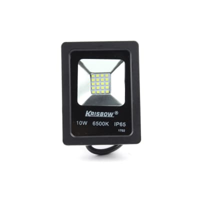 Gambar Krisbow Lampu Sorot Led Outdoor 10 Watt 6500k - Cool Daylight