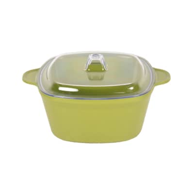 Gambar Krischef 17.7 Cm Wadah Saji Casserole High Square - Hijau