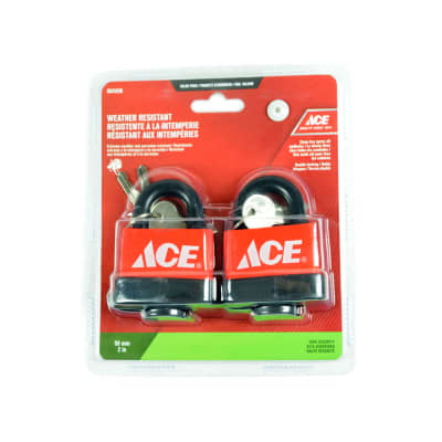 Gambar Ace Set Gembok Laminasi Weatherproof 5 Cm 2 Pcs