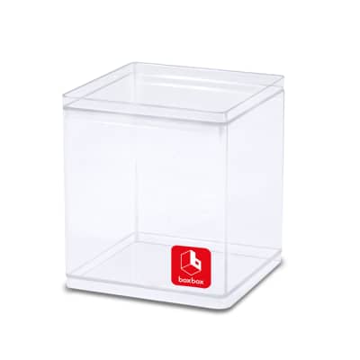 Gambar Boxbox 8.5x8.5x10 Cm Kotak Penyimpanan Serbaguna Dengan Tutup