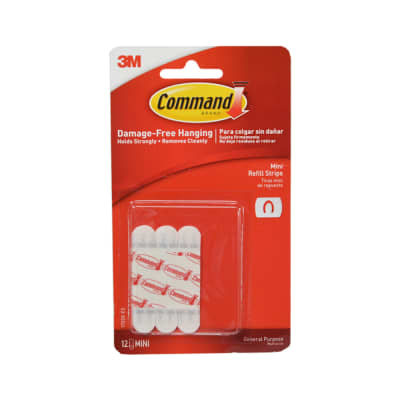 Gambar 3m Command Strip Isi Ulang Mini 12 Pcs