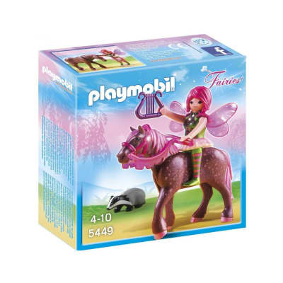 Gambar Playmobil Forest Fairy Surya With Horse