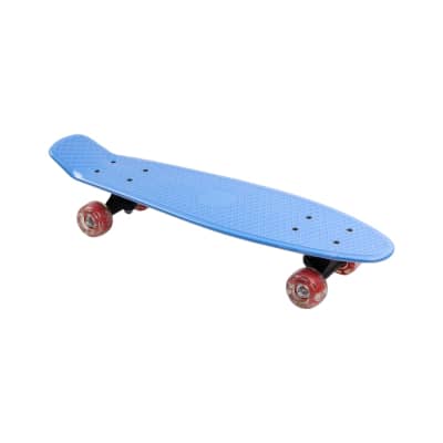 Gambar Papan Skateboard Single Kick 57x15 Cm - Biru