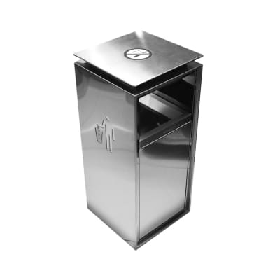 Gambar Krisbow Tempat Sampah Stainless Steel Fpp - Silver