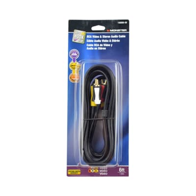 Gambar Monster Kabel Audio Video Rca 1.8 M