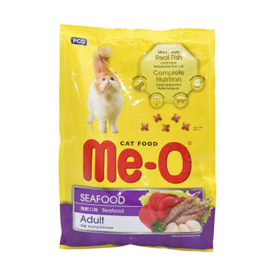 Gambar Me-o 1.2 Kg Makanan Kucing Adult Seafood