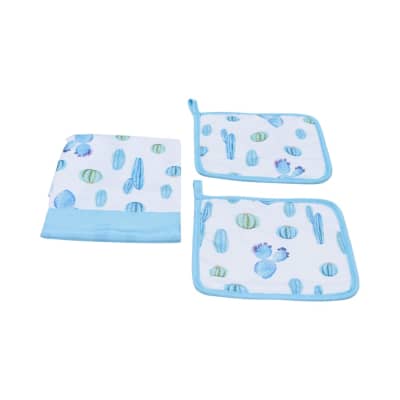 Gambar Informa Set 3 Pcs Celemek Dapur Cactus