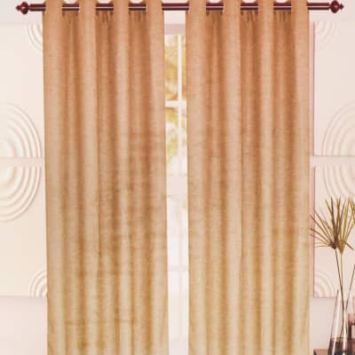 Gambar Informa Gorden Blackout 135x250 Cm Set 2 Pcs - Gold