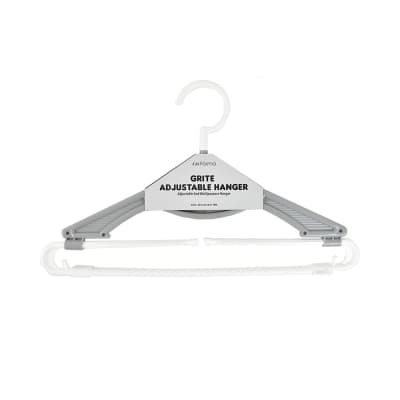 Gambar Informa Grite Hanger Plastik Adjustable - Abu-abu