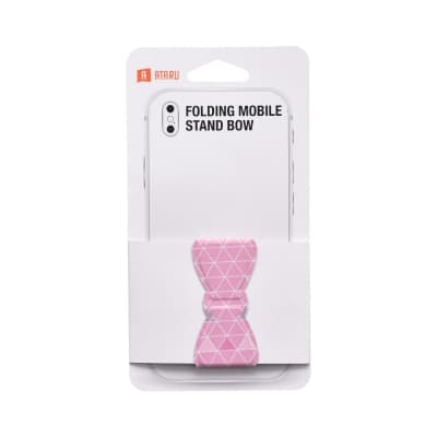 Gambar Ataru Penyangga Smartphone Bow - Pink