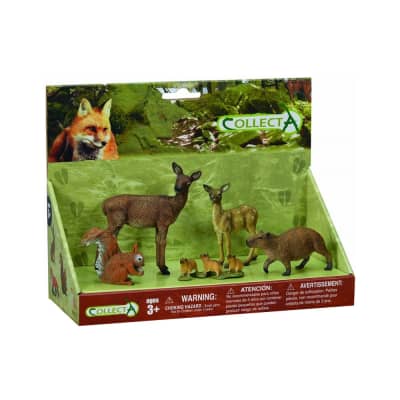 Gambar Collecta Set 5 Pcs Figure Woodland Deer 89570