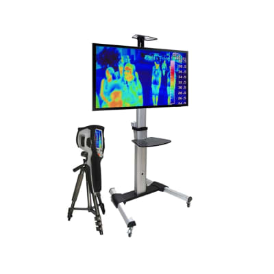 Gambar Krisbow Set Termometer Thermal Imaging Dengan Tripod & Led Tv 40 Inci