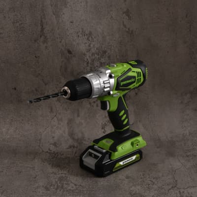 Gambar Greenworks Bor Cordless Impact Hammer 13 Mm 24v Li-ion