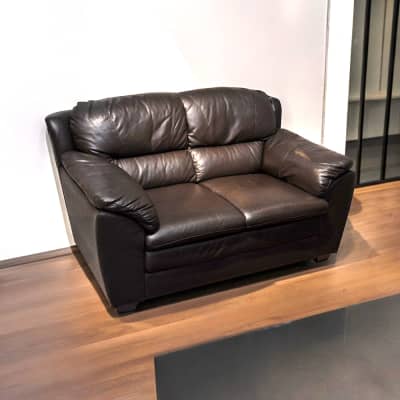 Gambar Informa Ziva Sofa Kulit 2 Seater - Cokelat