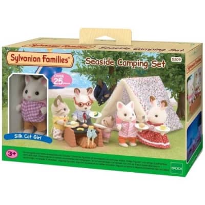 Gambar Sylvanian Families Set Boneka Seaside Camping 5209