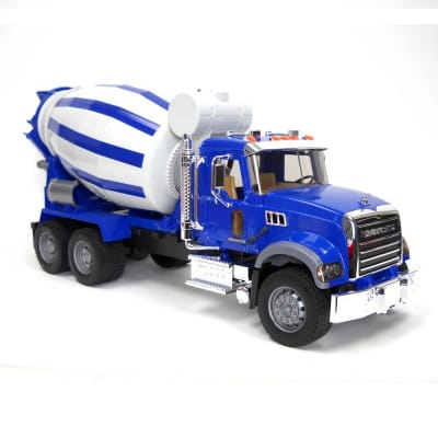 Gambar Bruder Diecast Cement Mixer Truck Mack Granite