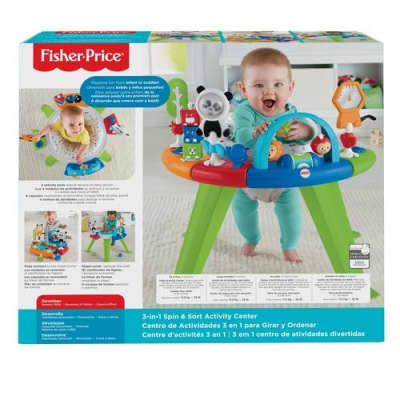 Gambar Fisher Price Activity Center 3-in-1 Spin N Sort Fwy39