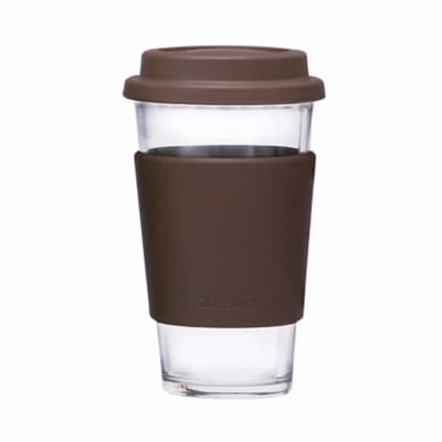 Gambar Glasslock 380 Ml Eco Tumbler - Cokelat