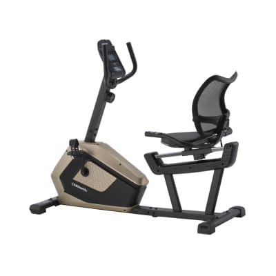 Gambar Kinetic Sepeda Statis Recumbent 611rh - Hitam/gold