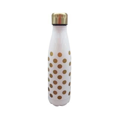 Gambar Selma 500 Ml Botol Vacuum Flask Sport Polkadot - Gold