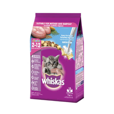 Gambar Whiskas 1.1 Kg Makanan Kucing Kering Junior Ocean Fish