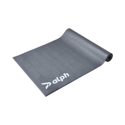 Gambar Alph Matras Yoga Single Layer Pvc - Abu Abu