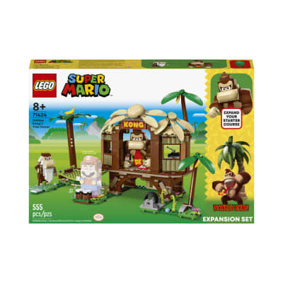 Gambar LEGO Super Mario Donkey Kongs Tree House Expansion 71424