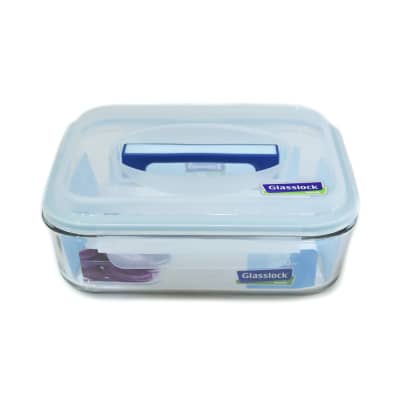 Gambar Glasslock 2 Ltr Handy Wadah Makanan - Biru