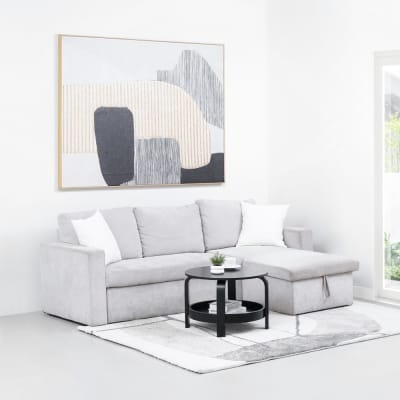 Gambar Informa Miniato Sofa Bed Fabric - Abu-abu