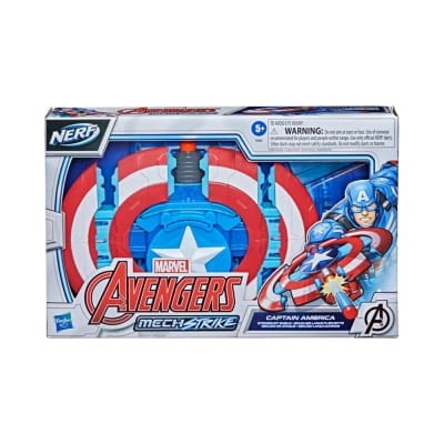 Gambar Marvel Avengers Mech Strike Captain America Shield F0265