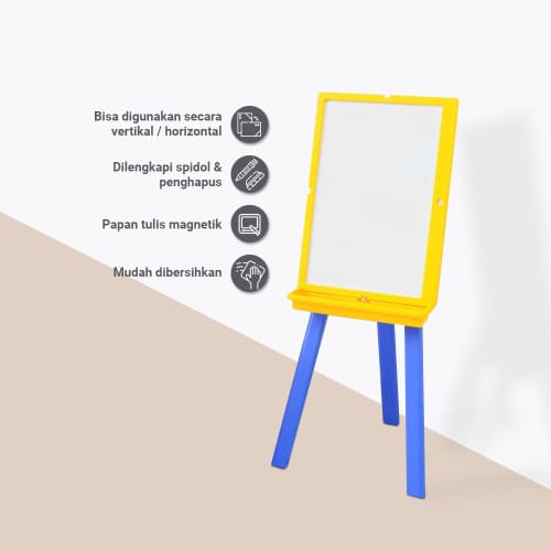 YARIS DRAWING STAND BLUE RED