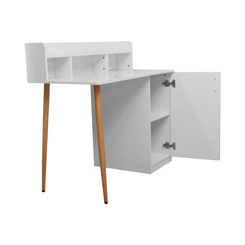 BIEL BED 100+WARDROBE W/ STRG+DESK (S/5)