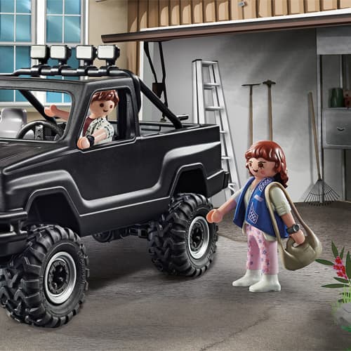 PLAYMOBIL Back to the Future Marty's Pickup Truck