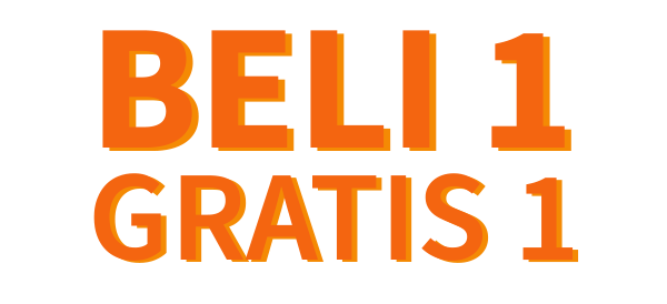 Image result for LOGO BELI 1 GRATIS 1