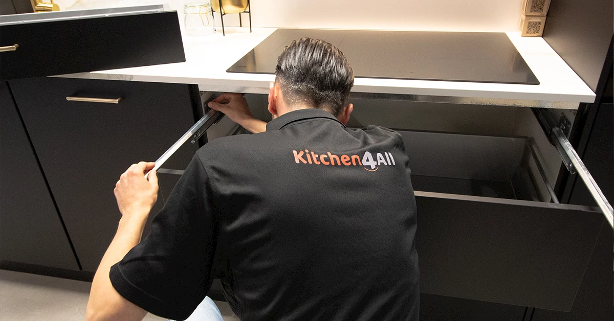 Stap 2: De keuken samenstellen