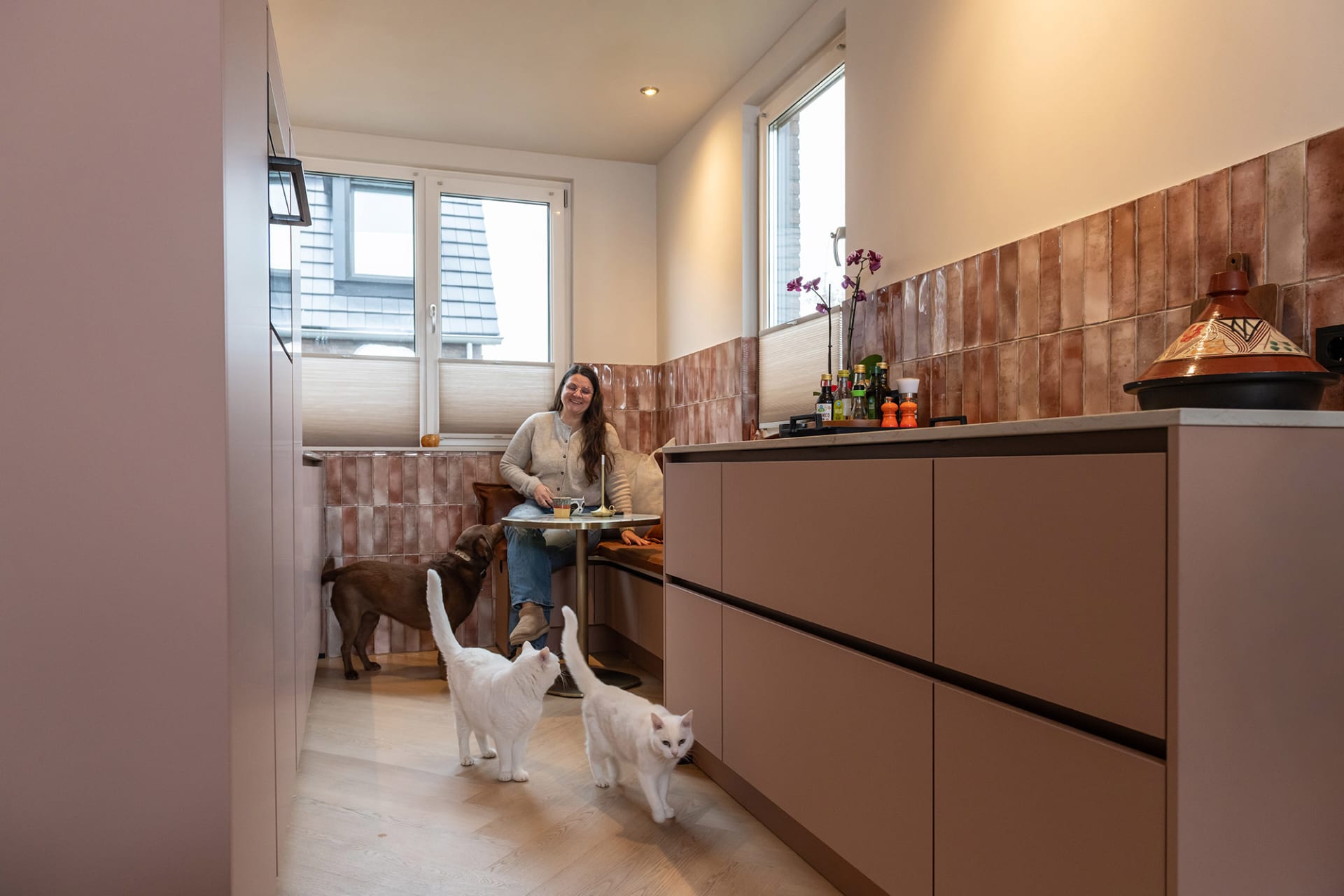 Bohemian keuken van Selma van der Heiden in Deventer