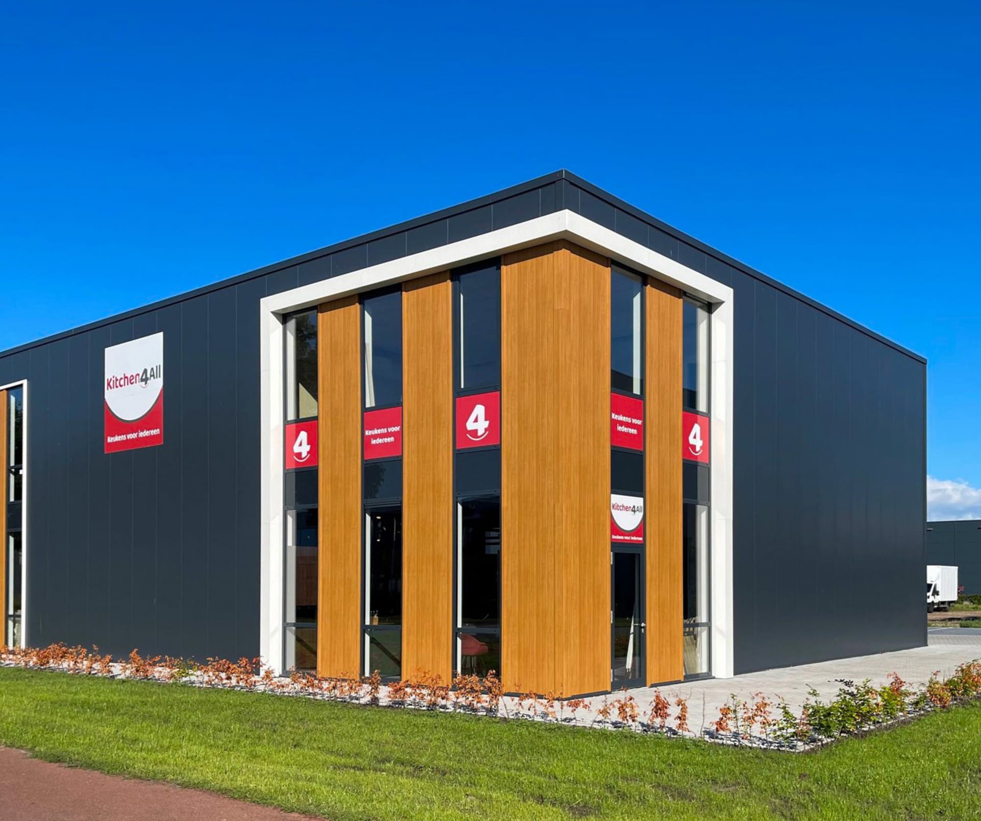 De showroom van Kitchen4All Hattemerbroek