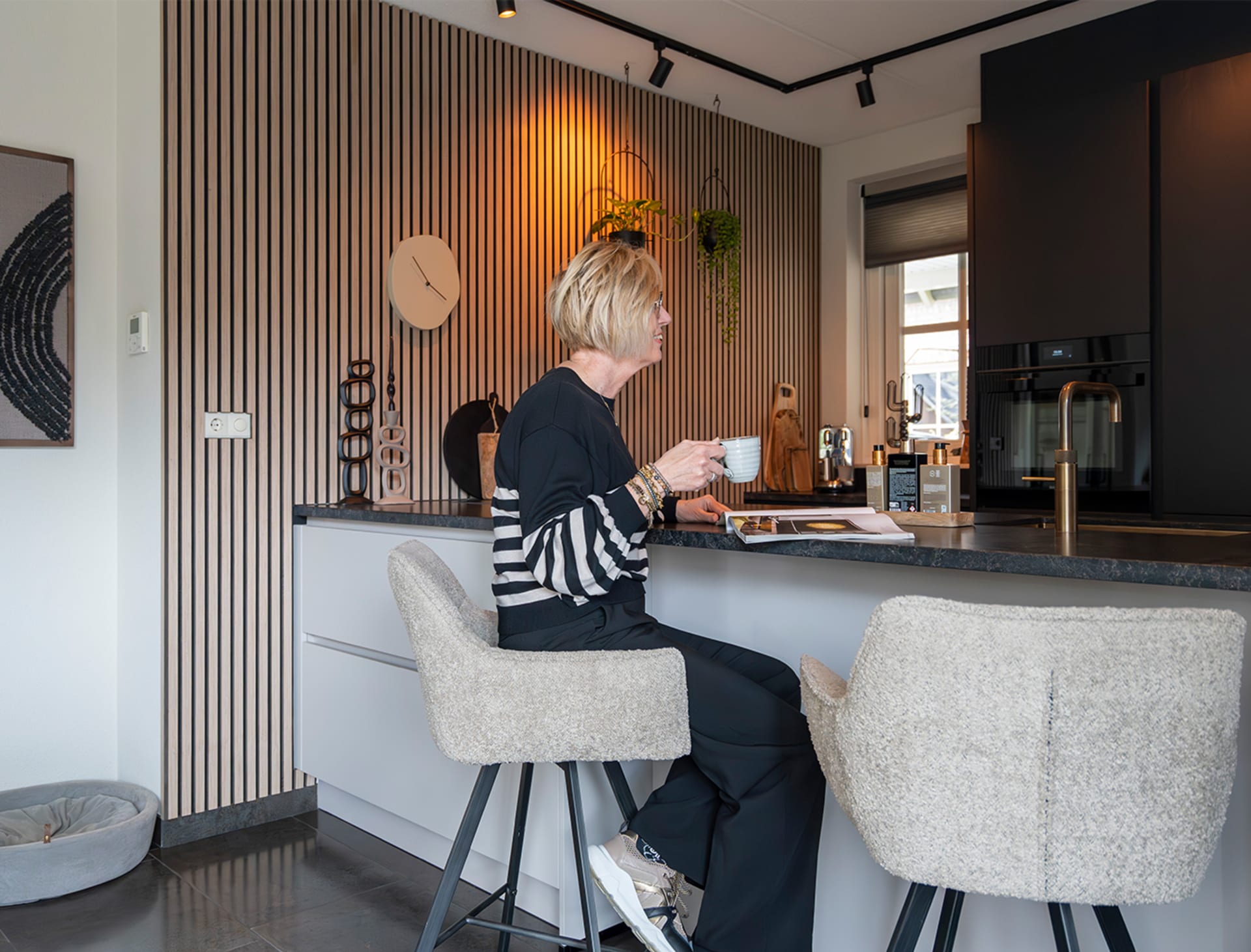 Schiereiland geeft gezelligheid