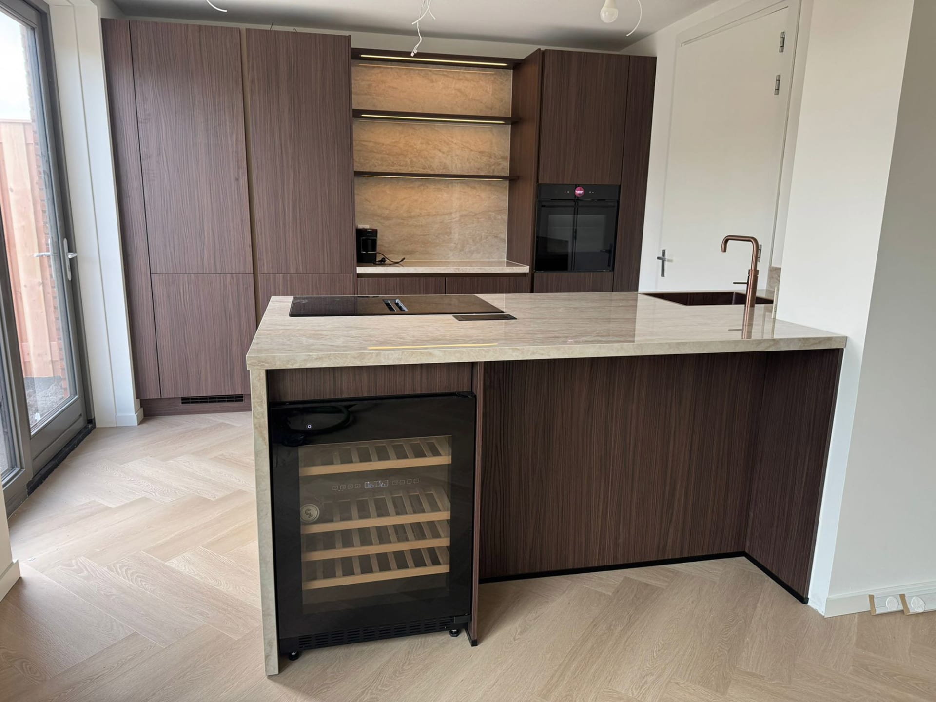 Opgeleverde moderne keuken