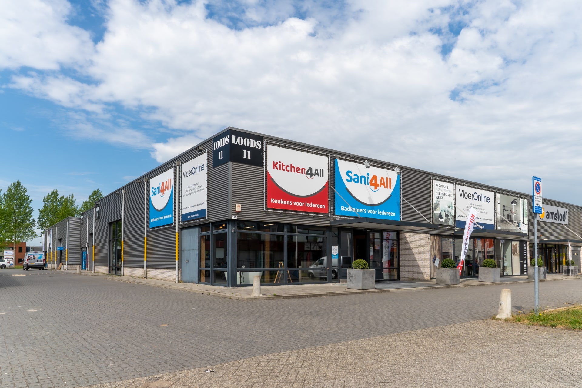 De winkel van Kitchen4All Almere