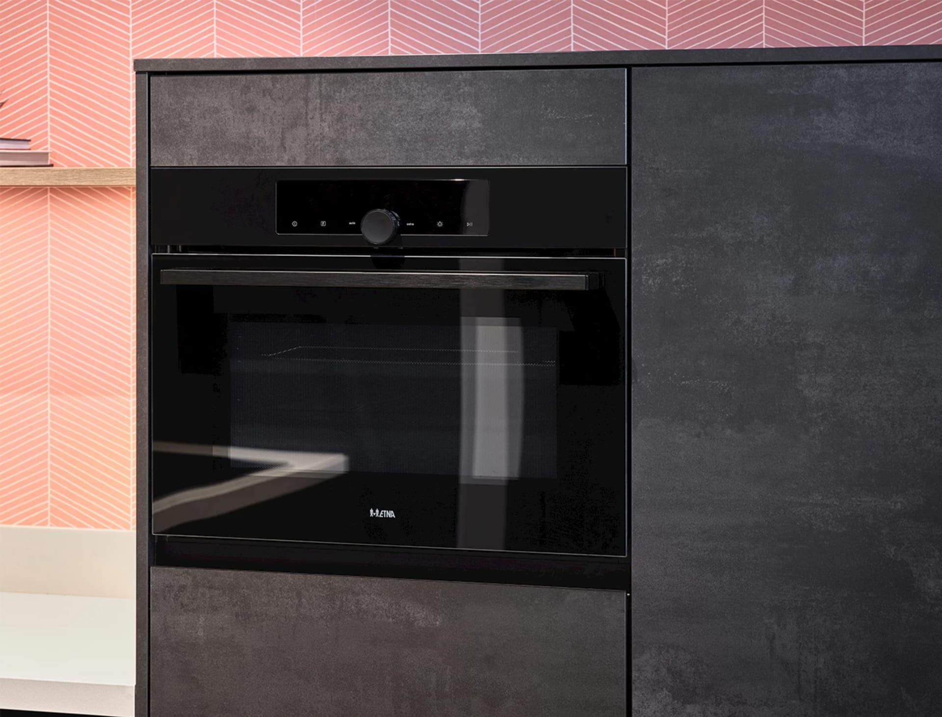 Mat zwarte oven ETNA